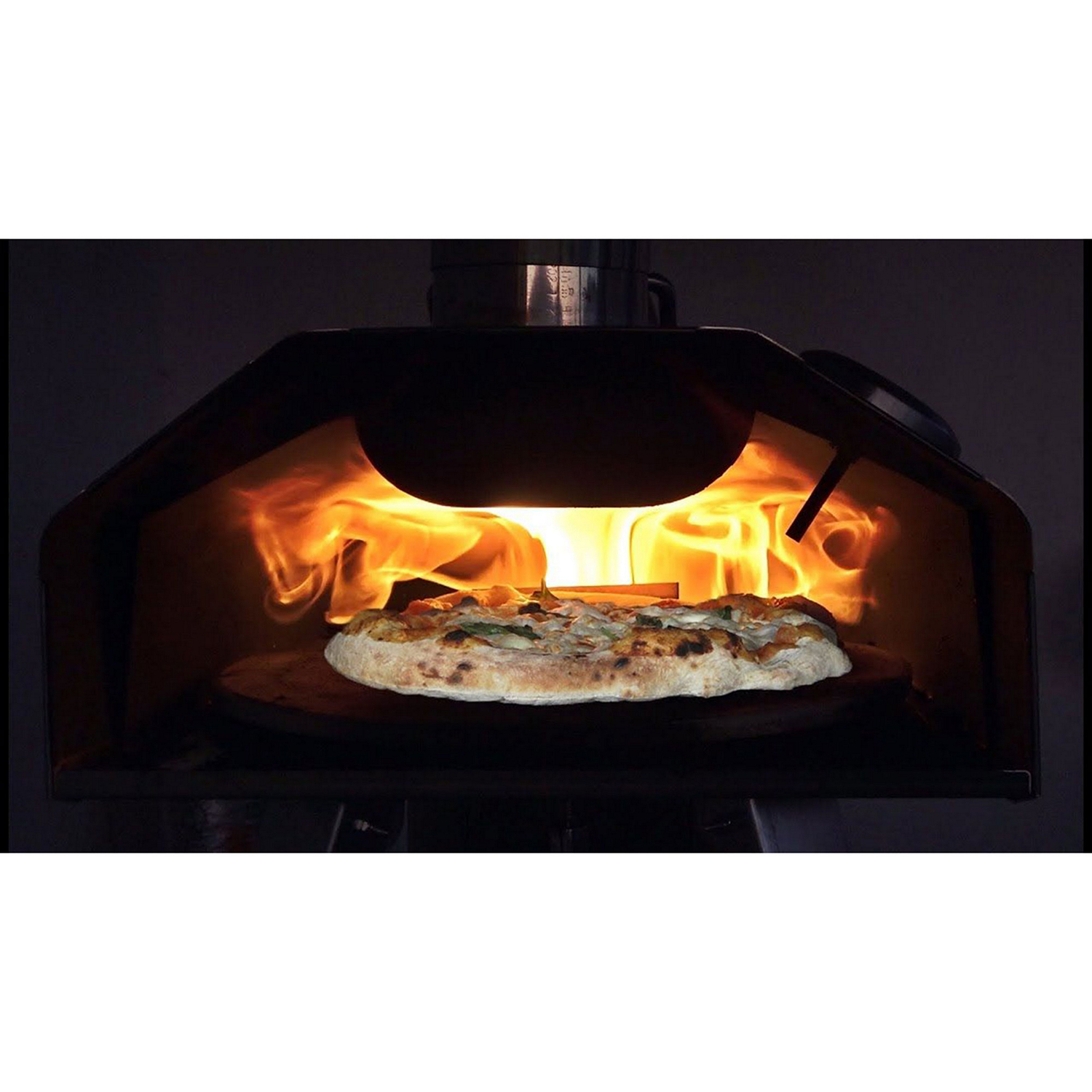 Rotating Pizza Oven And Stove In Oven