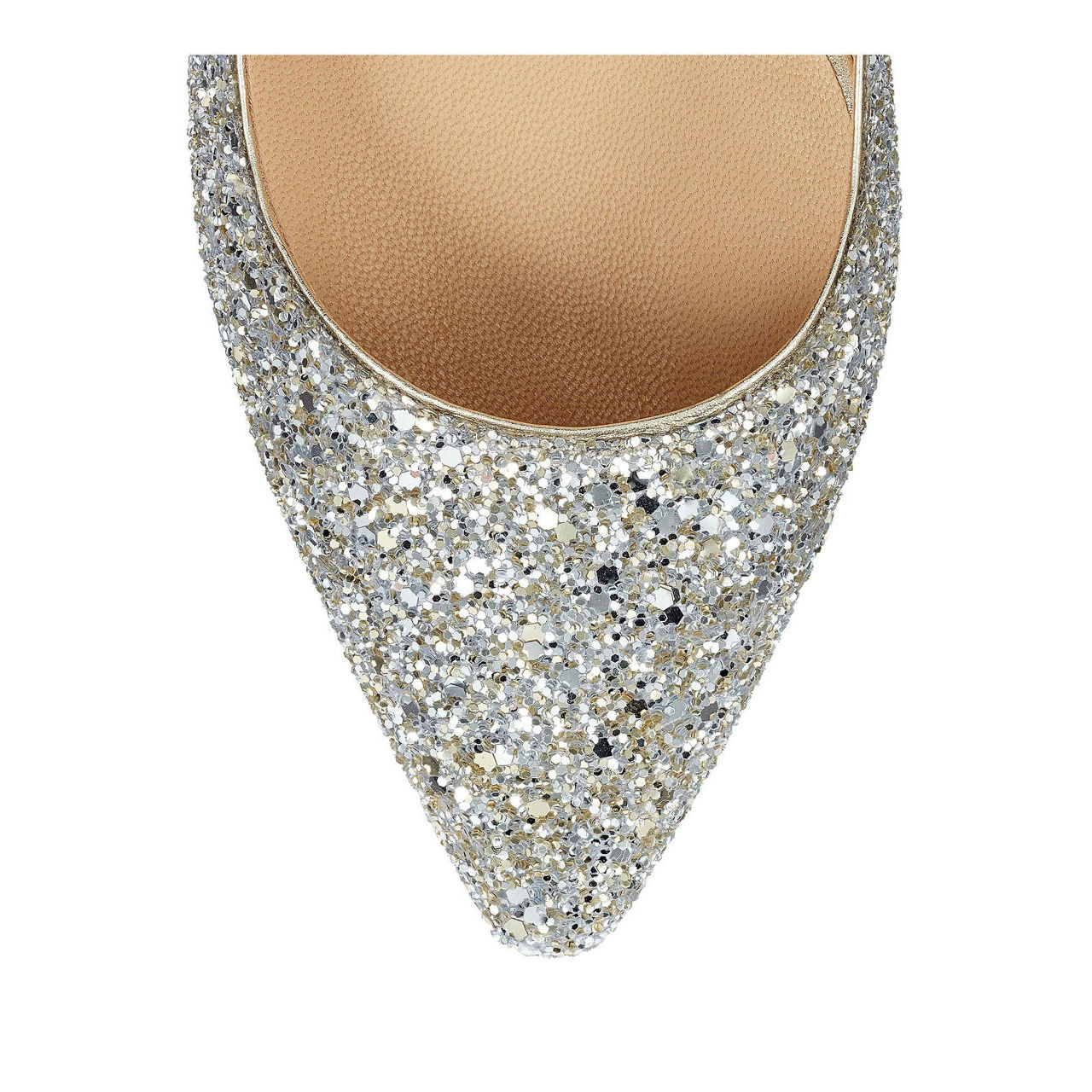 Jimmy choo romy glitter hot sale 85