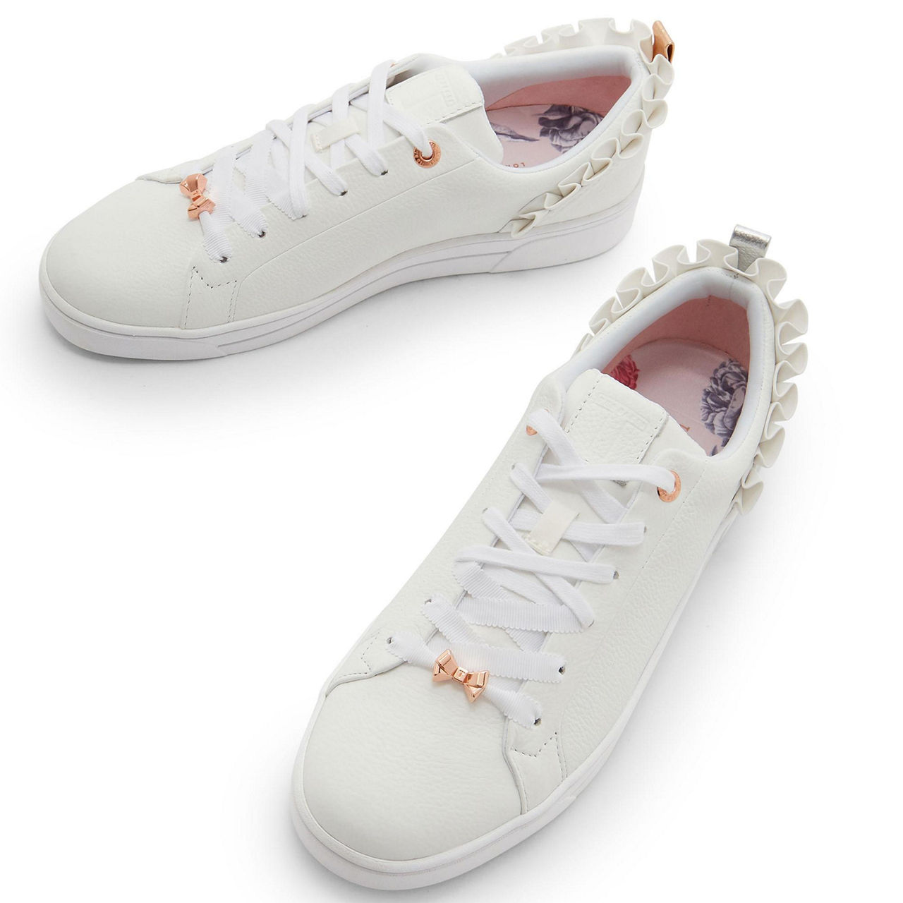 Ted baker outlet ruffle trainers