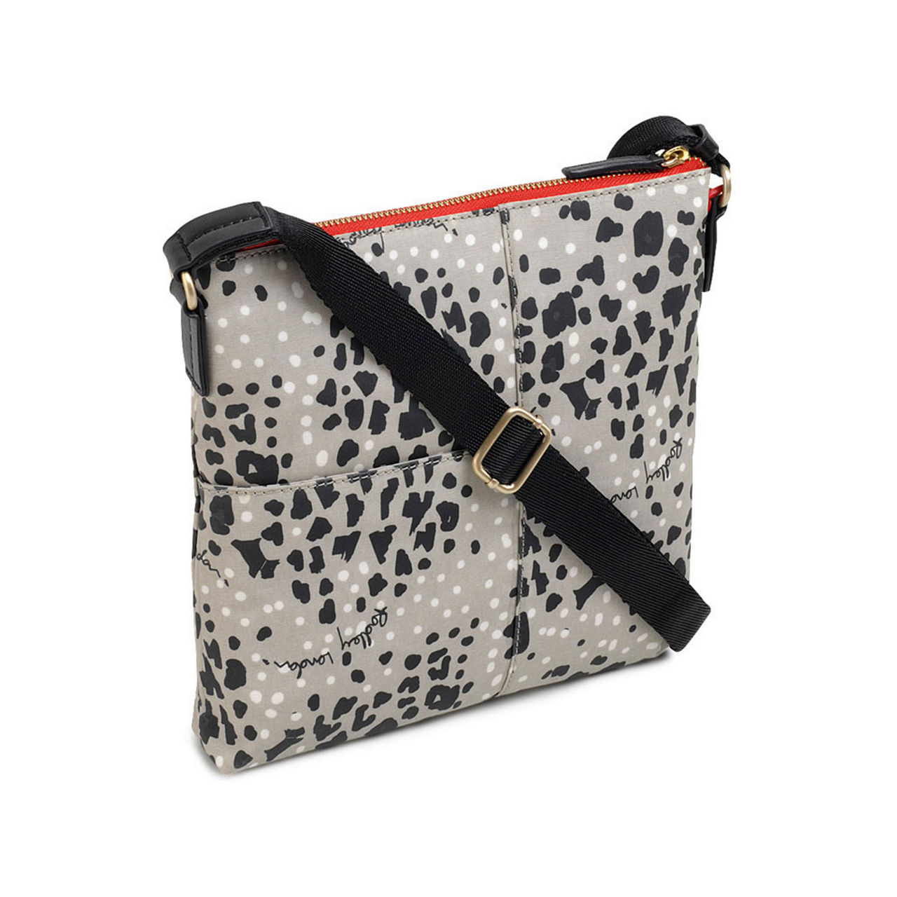 Radley leopard oilskin bag sale