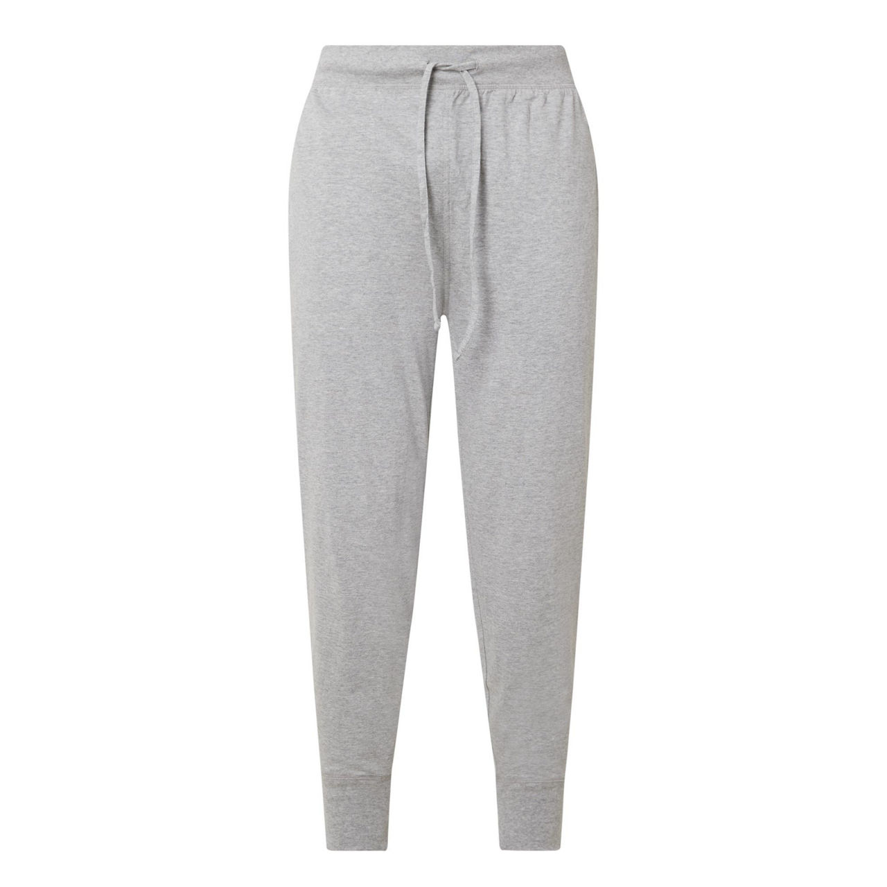 Gray Embroidered Lounge Pants