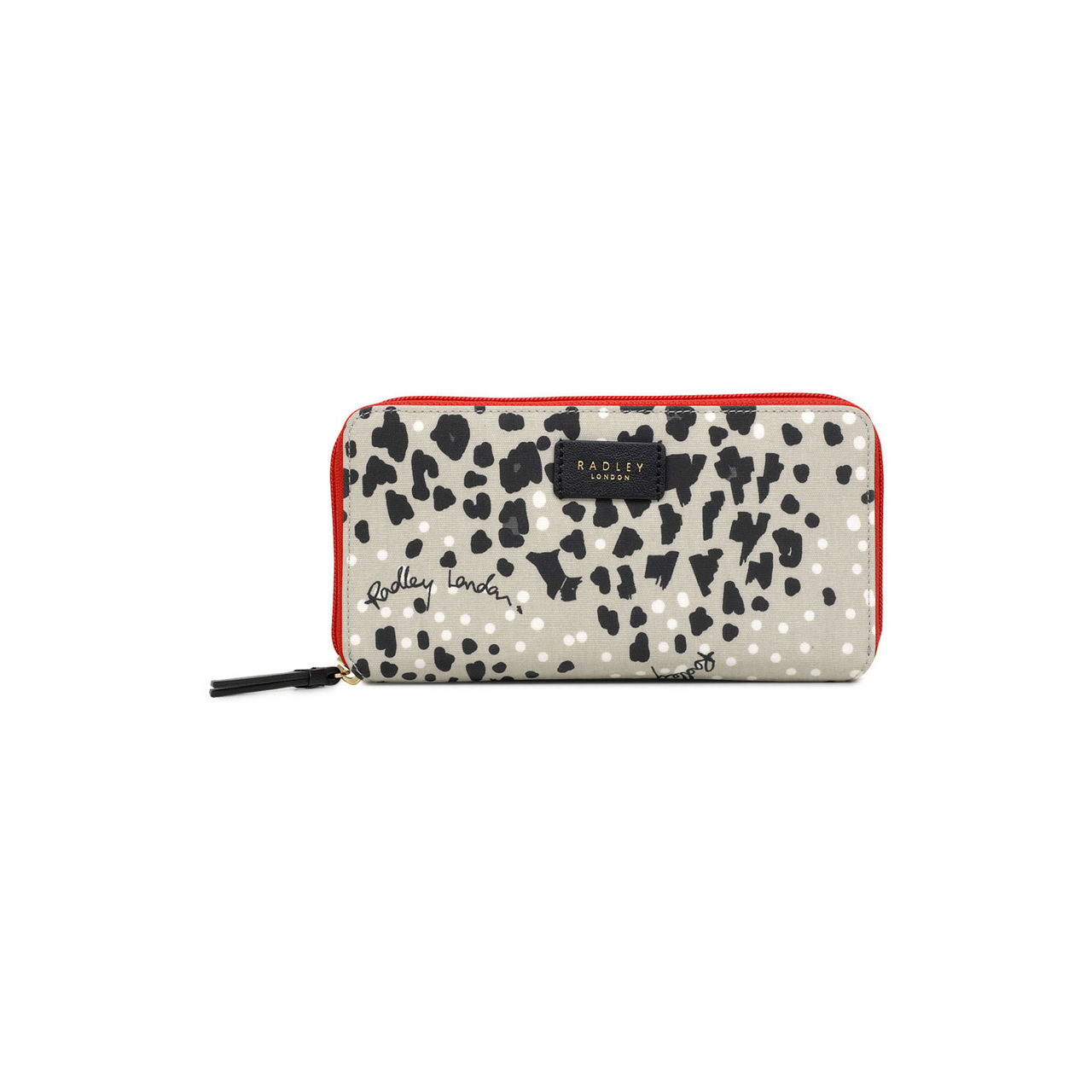 Leopard oilskin online radley