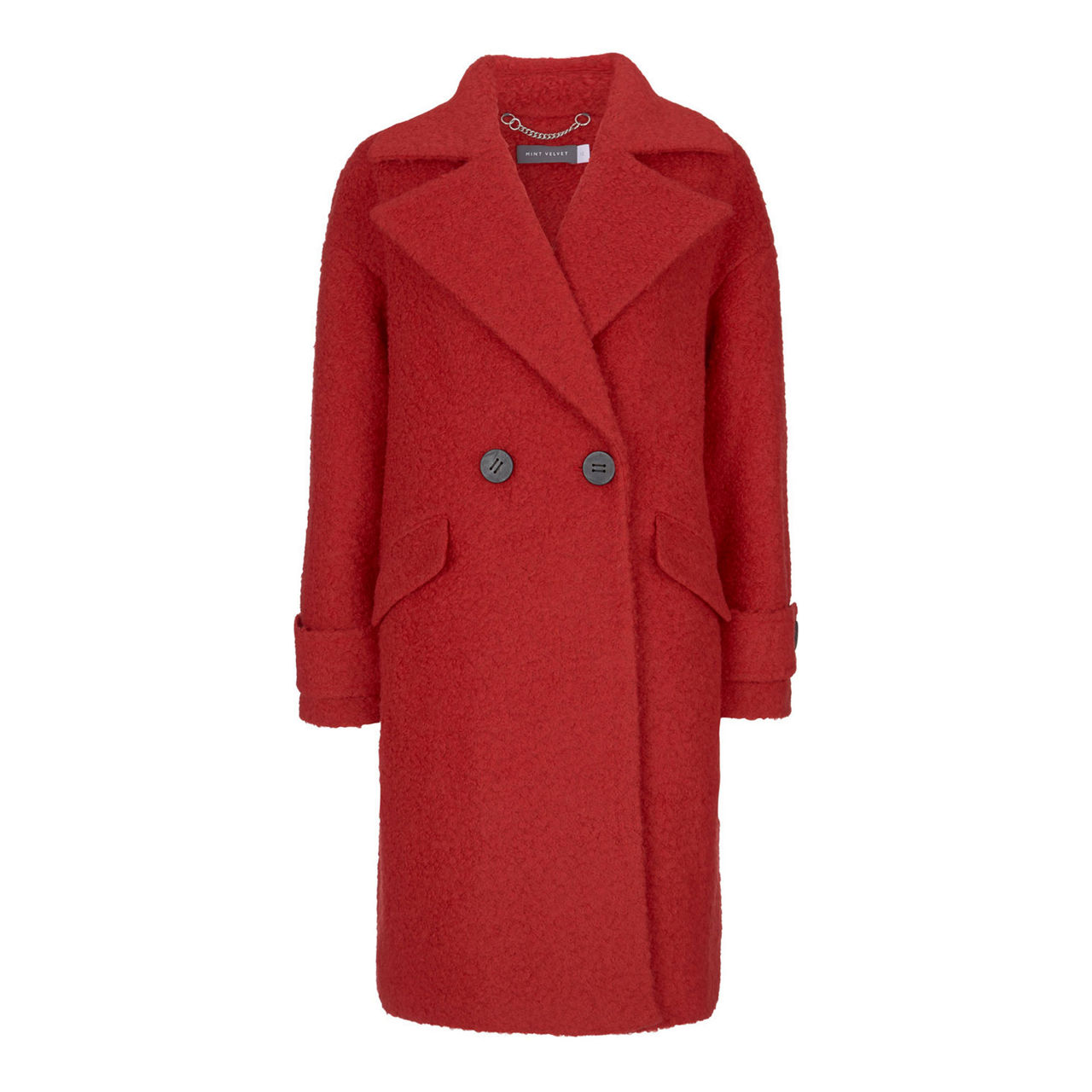 Mint velvet red coat best sale