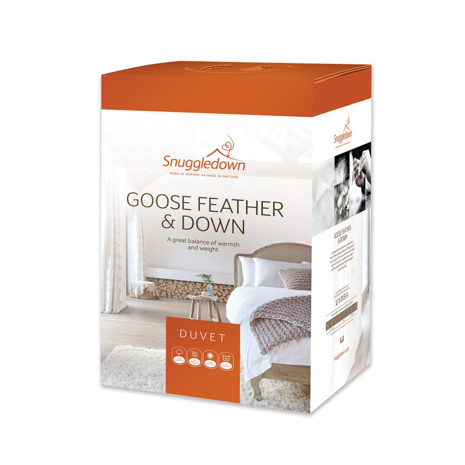 Goose Feather and Down 10.5 Tog Duvet