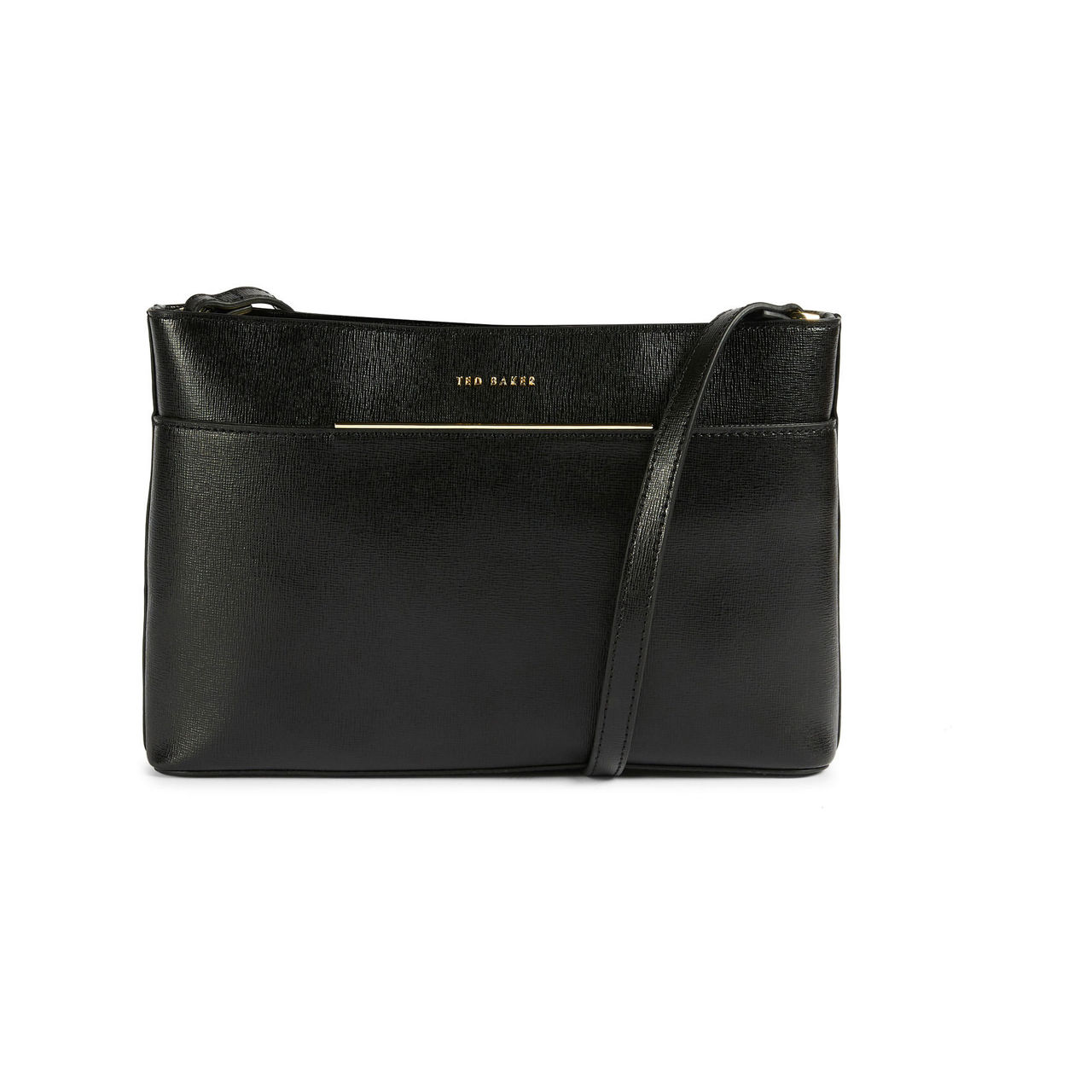 TED BAKER Golnaz Saffiano Bar Detail Crossbody Bag