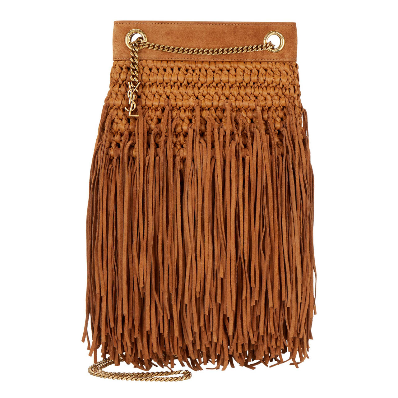 Saint laurent grace fringe bag hotsell
