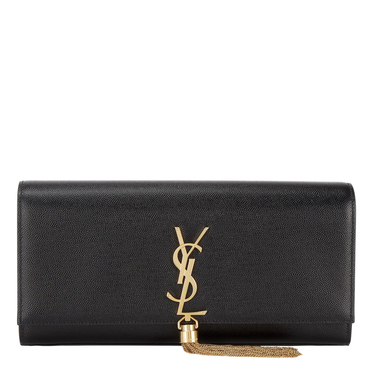 Saint laurent tassel on sale clutch