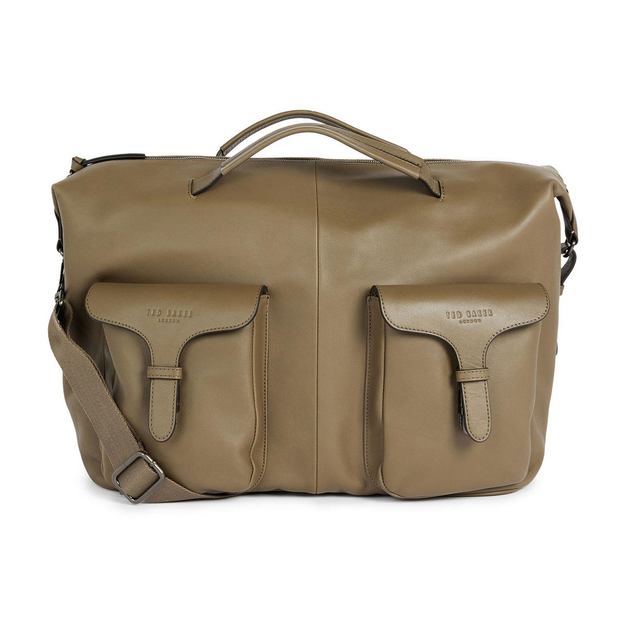 Cillian Smooth Leather Holdall