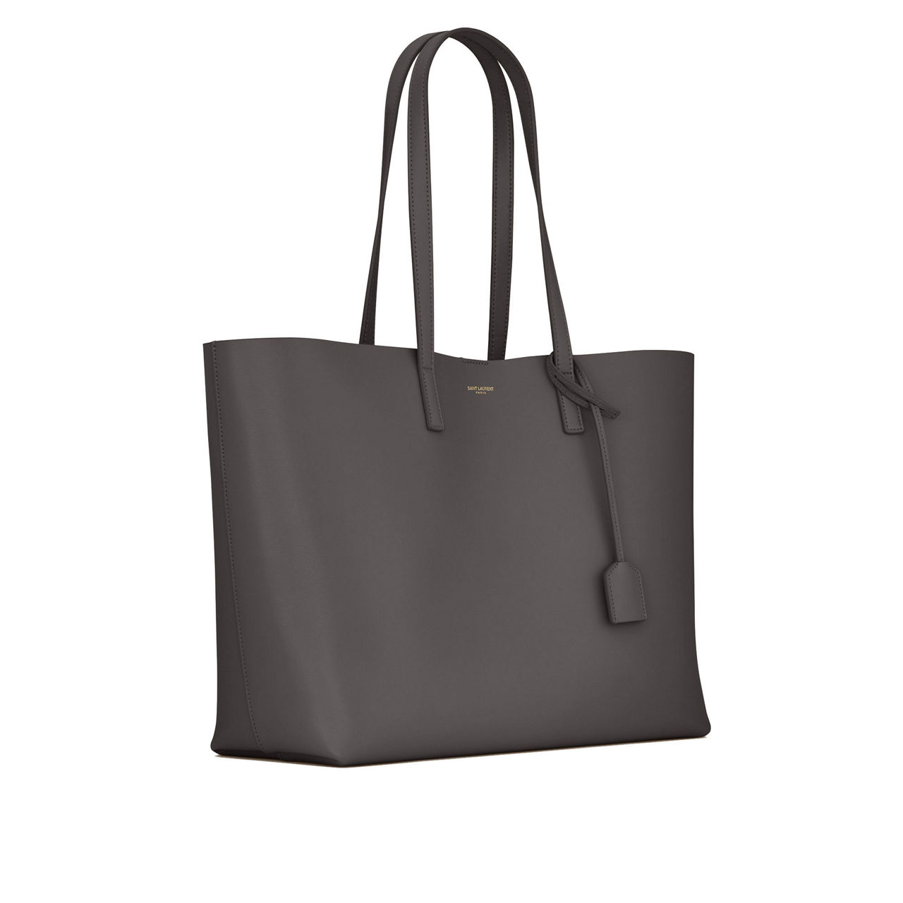 Ysl leather best sale shopper tote