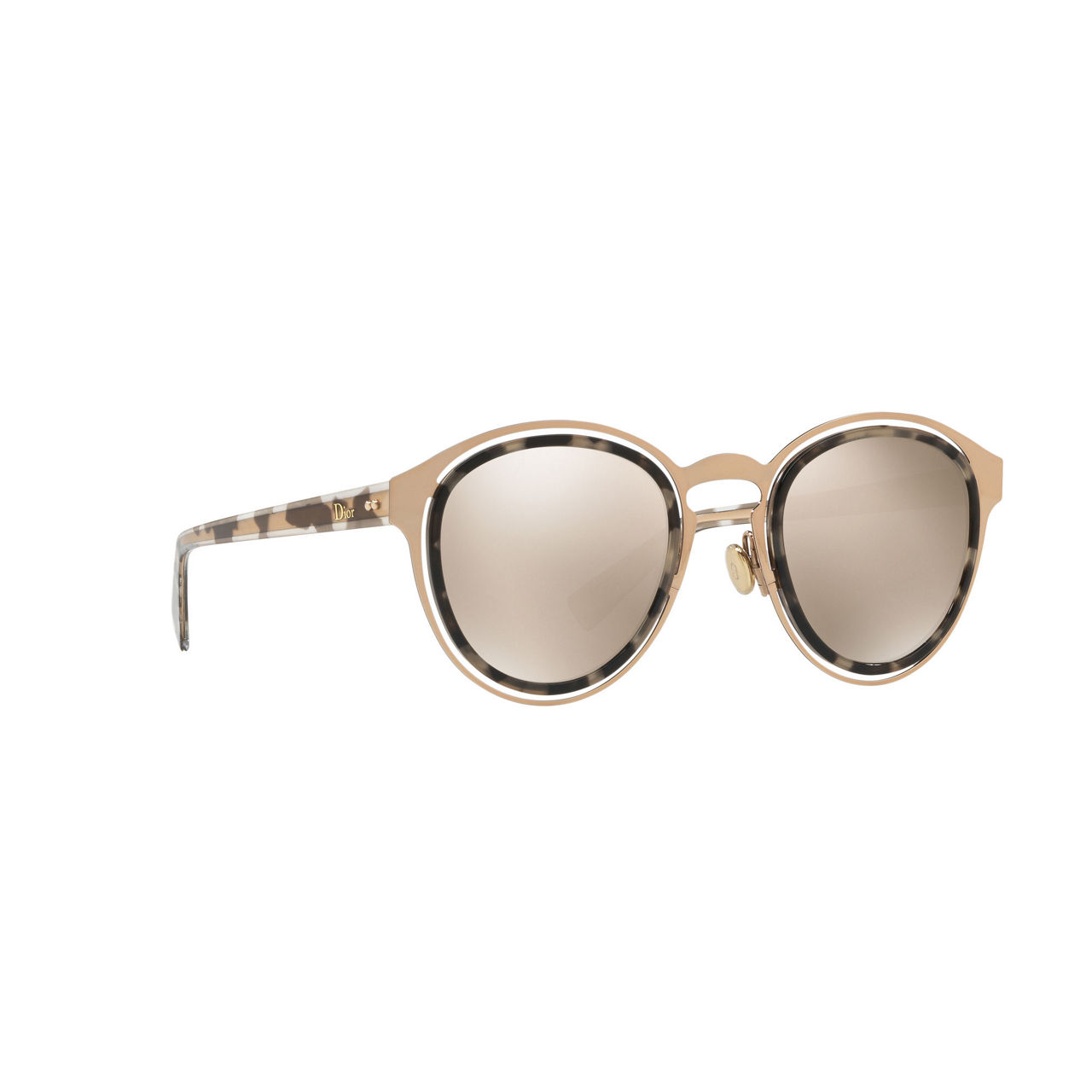 Dior obscure best sale titanium round sunglasses