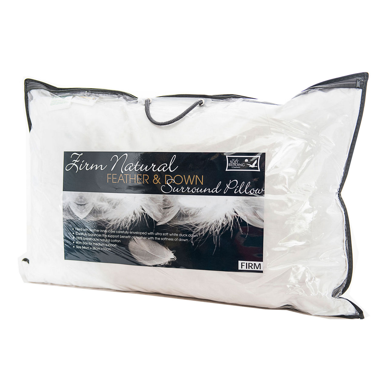 THE SOFT BEDDING COMPANY Soft Bedding Down Surround Pillow