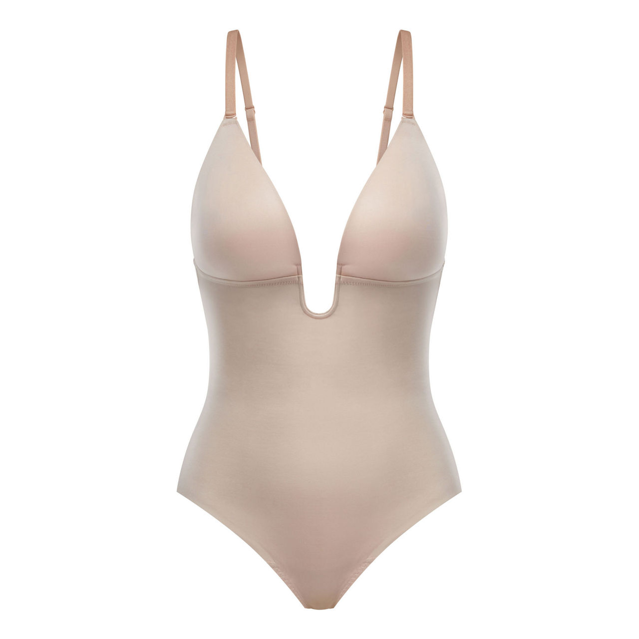 SPANX Suit Your Fancy Strapless Cupped Brief Bodysuit