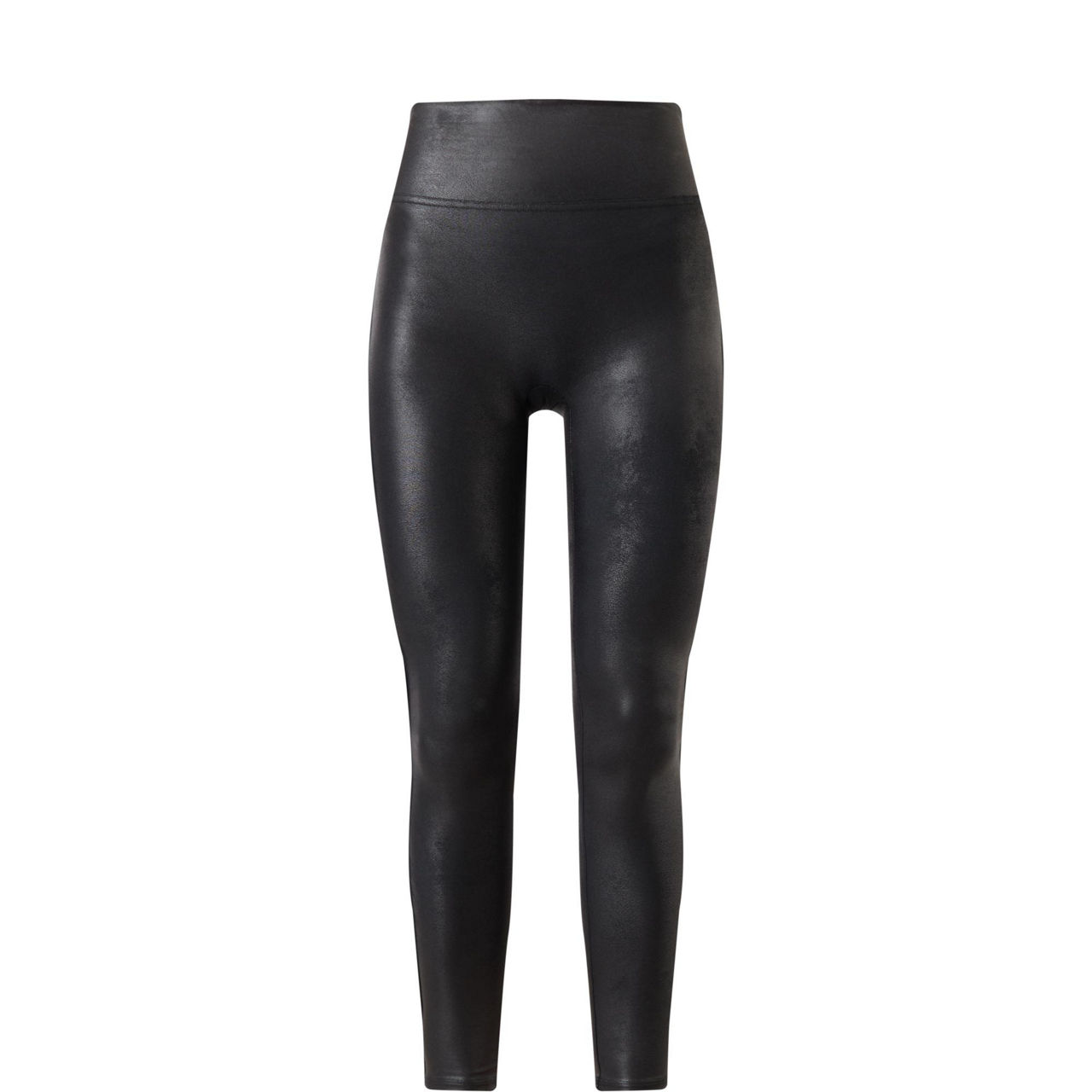 Buy Sosandar Black Petite Leather Look Premium Leggings from the