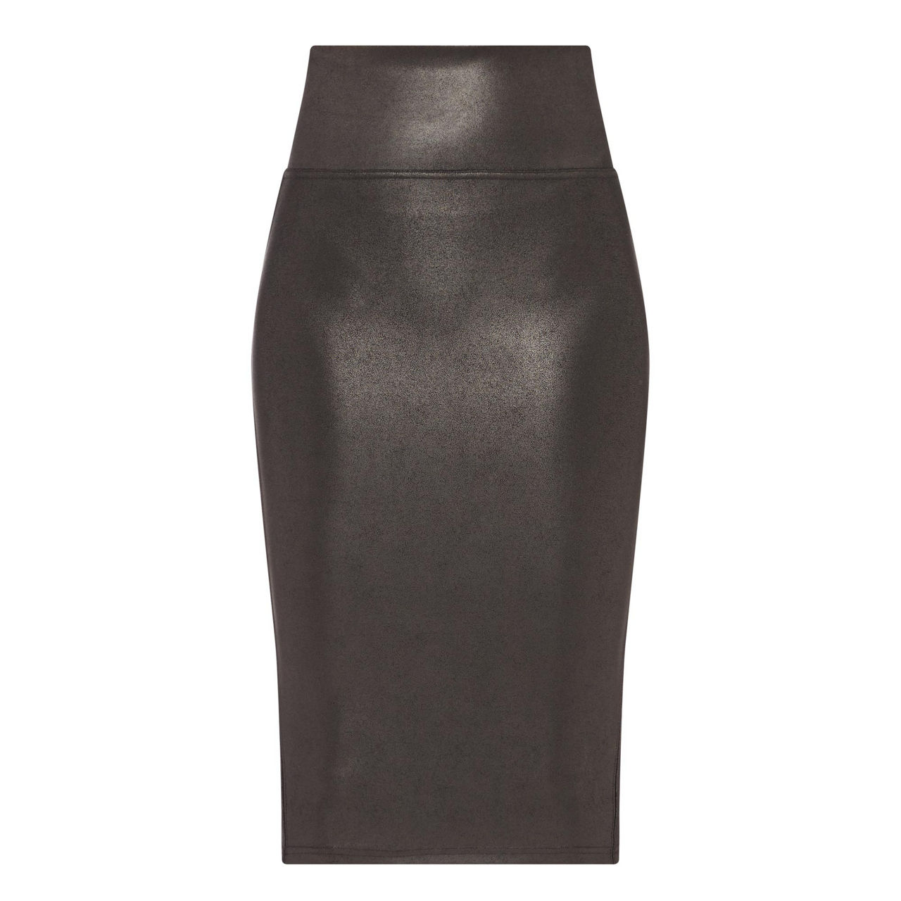 Spanx Skirt Leather Lk Penc