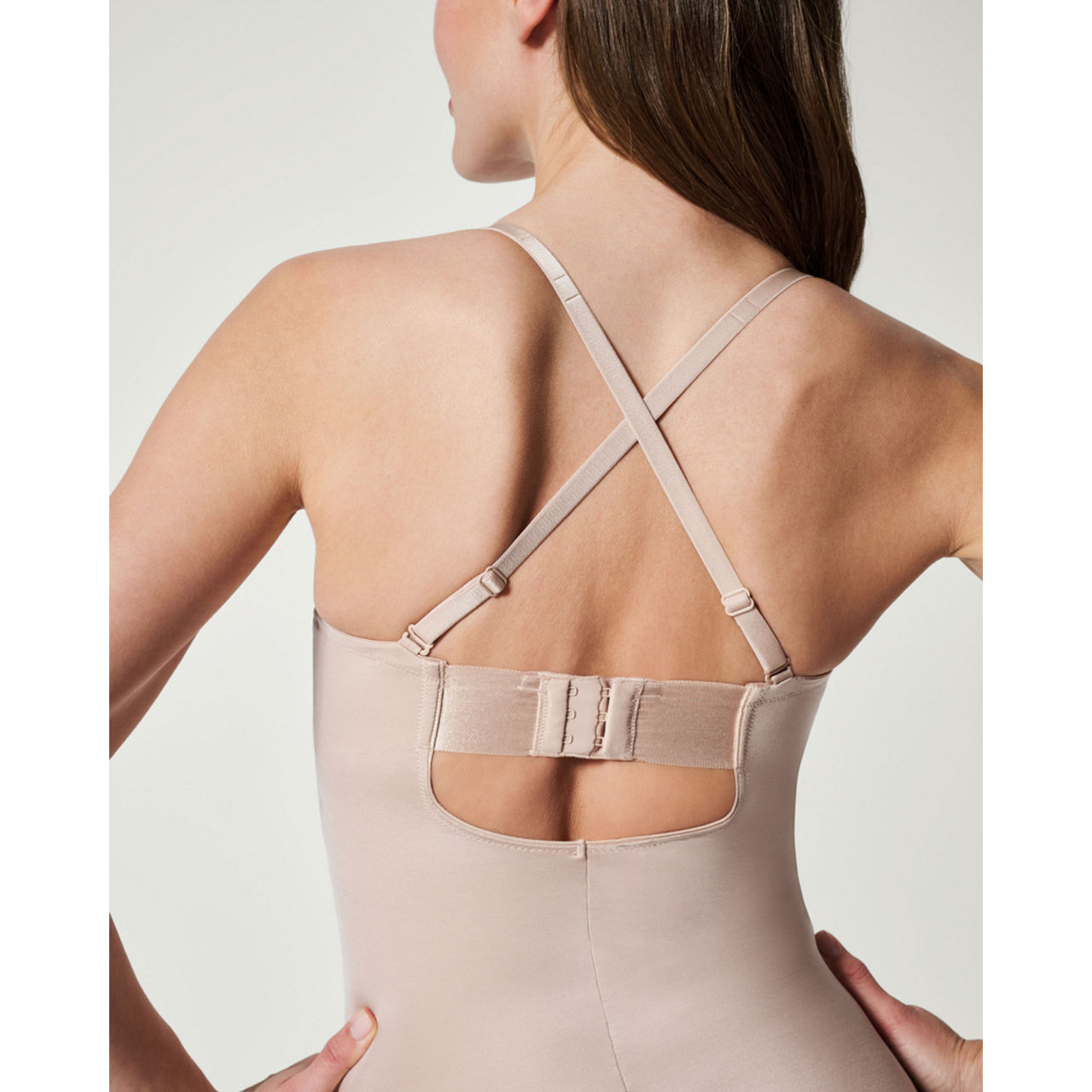 SPANX Suit Your Fancy Strapless Cupped Brief Bodysuit