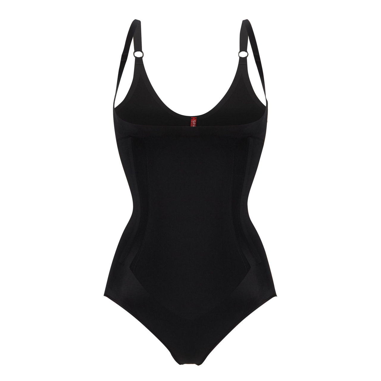 Spanx OnCore Open-Bust Panty Bodysuit Very Black