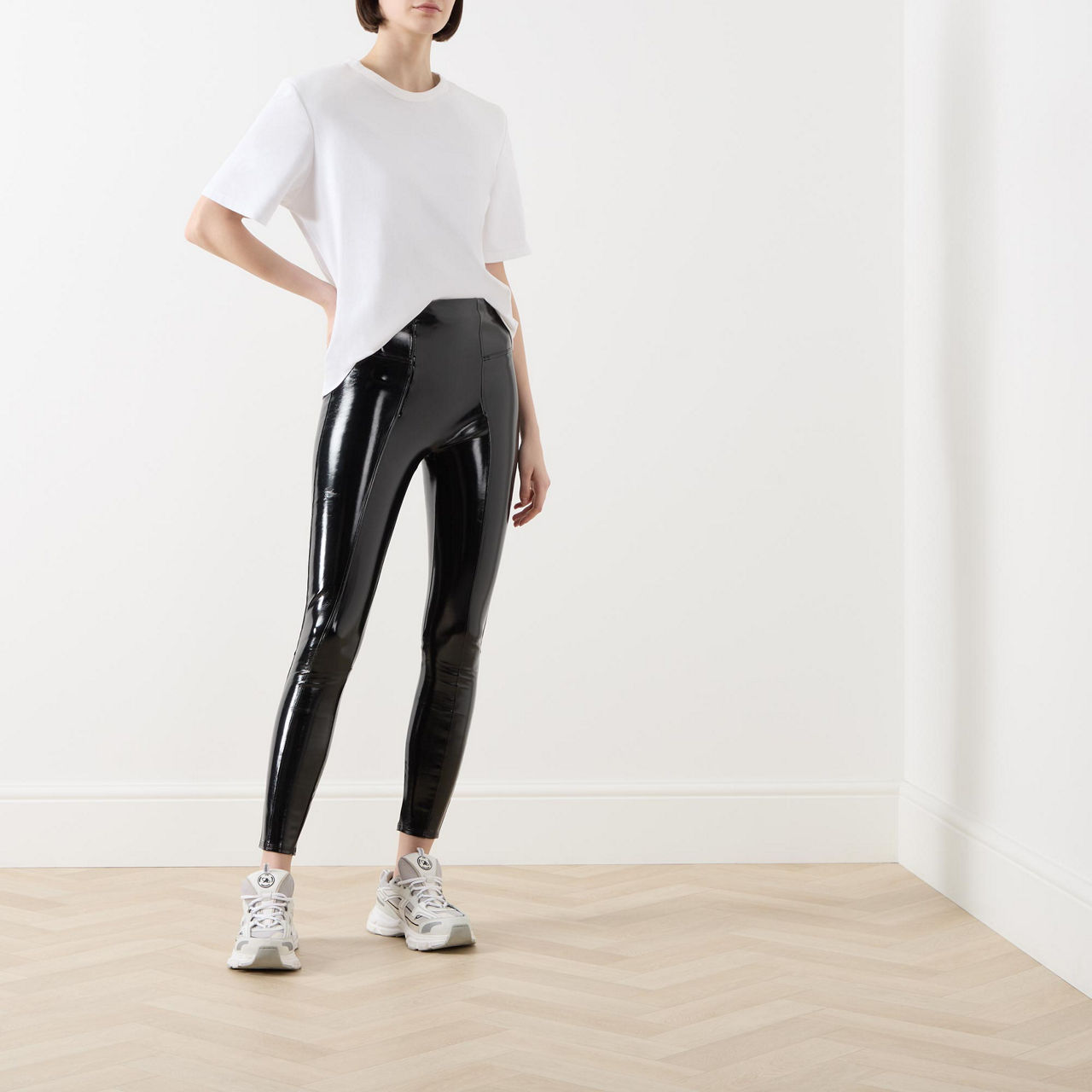 Spanx Faux Patent Leather Leggings - Squash Blossom Boutique