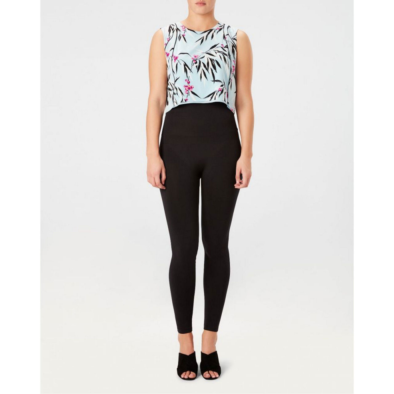 SPANX Look At Me Now Seamless Leggings - Black