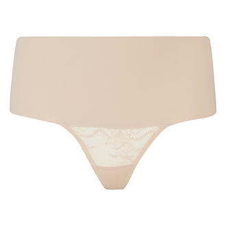 Undie-Tectable Lace Thong Nude