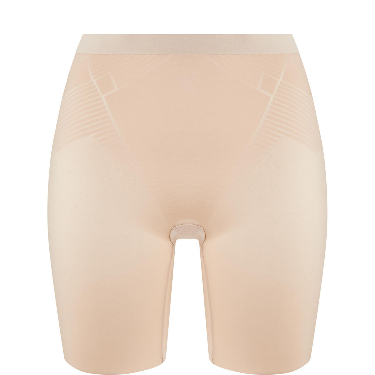 SPANX Shaping satin mid-thigh shorts