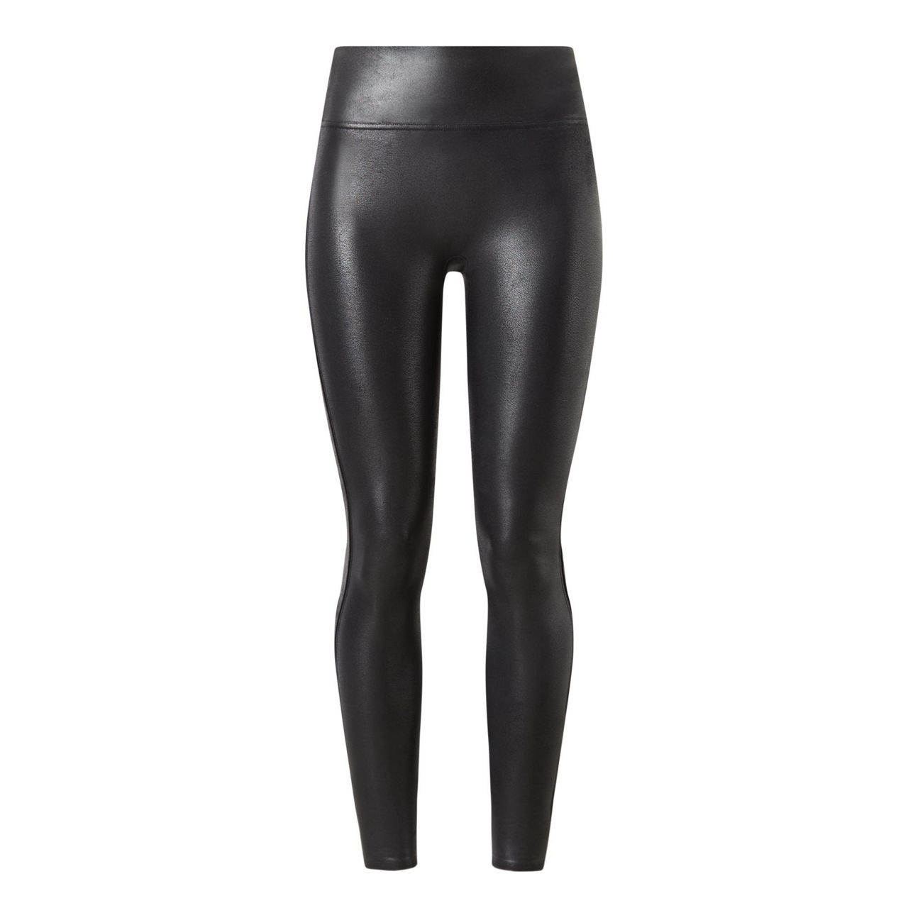 SPANX, Pants & Jumpsuits, Spanx Faux Leather Moto Leggings Black