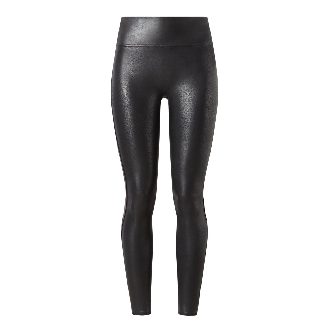 Spanx Brown Faux Leather Leggings