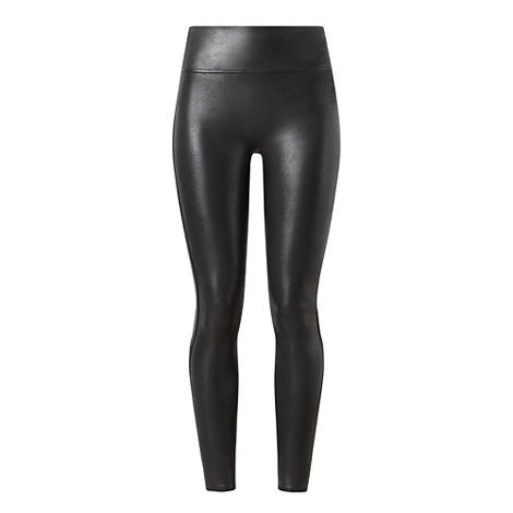 Buy SPANX® Medium Control Black Faux Leather Shaping Leggings from Next New  Zealand