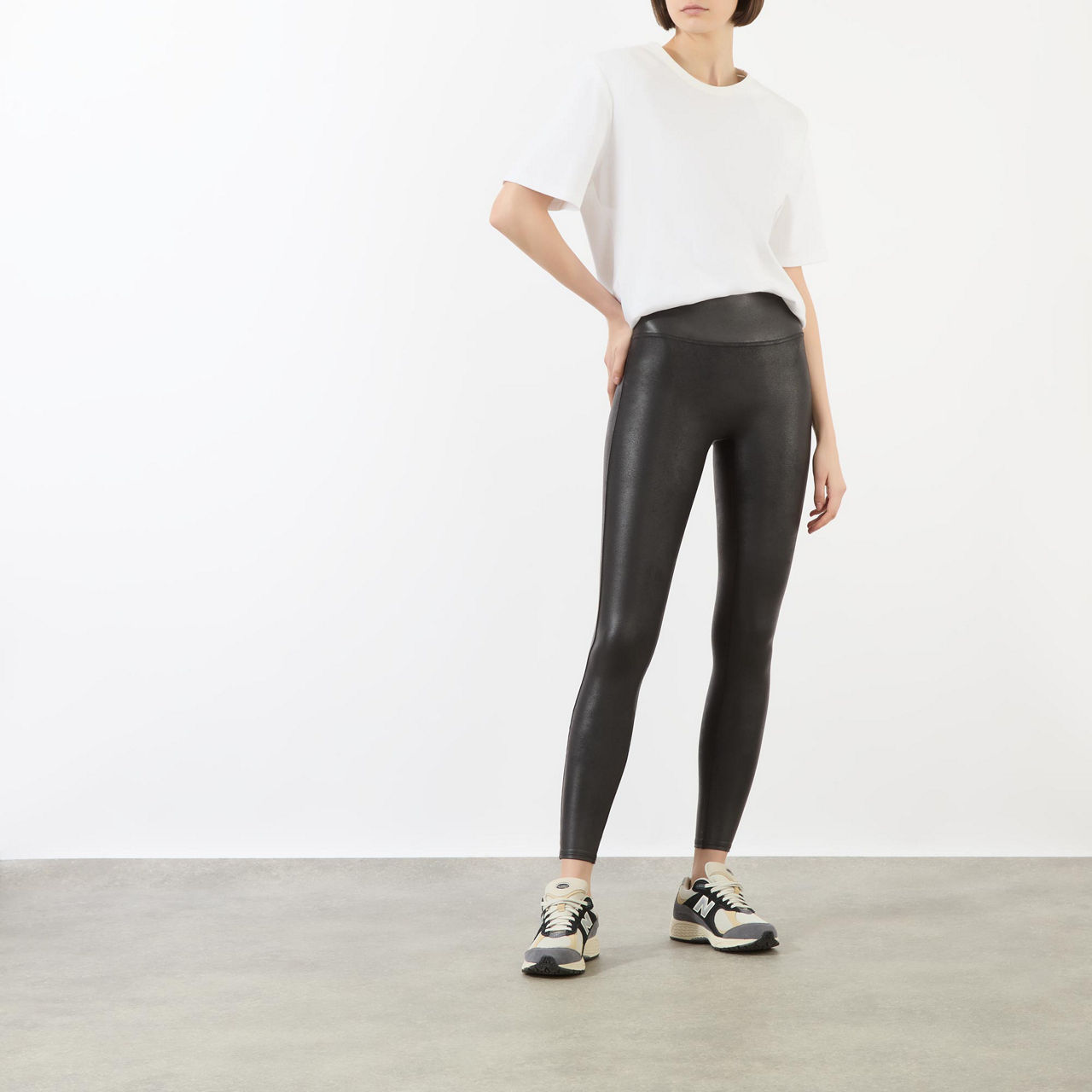 SPANX Faux-Leather Leggings