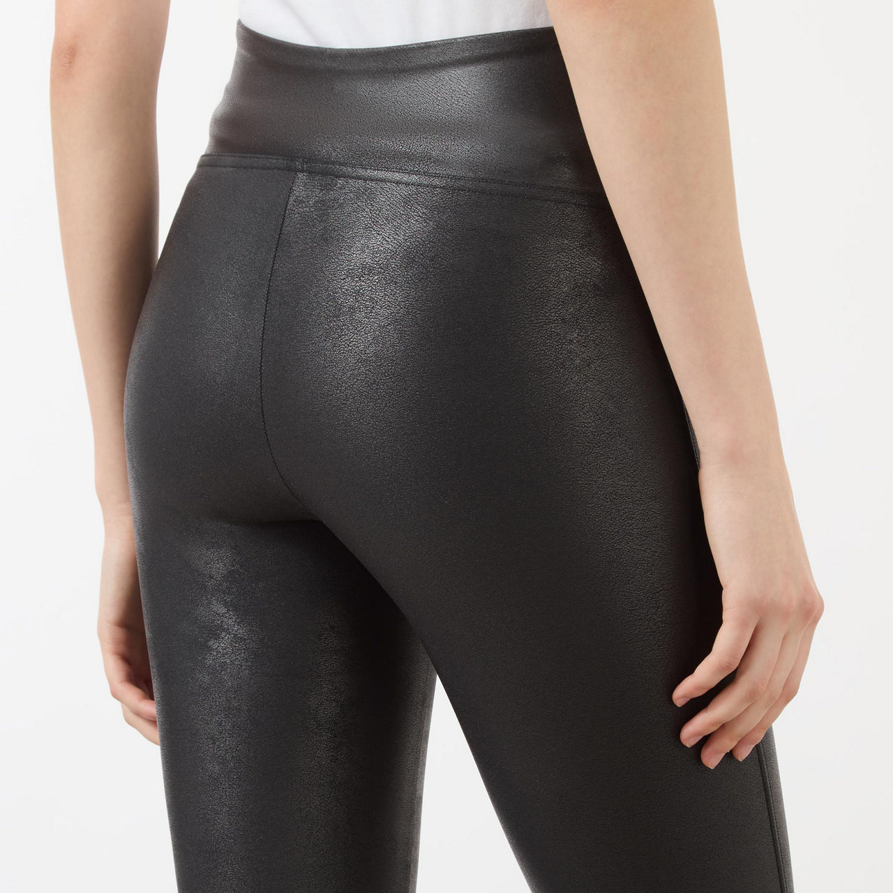 Spandex faux clearance leather leggings