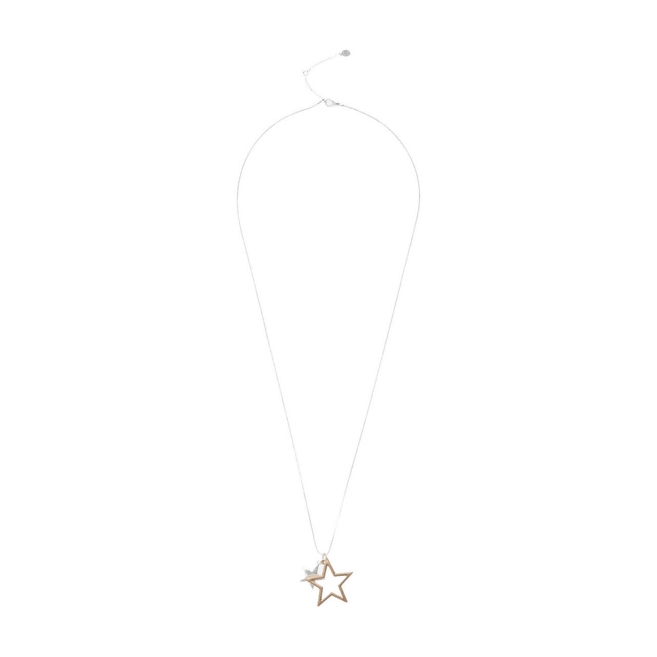 MINT VELVET Star Mix Pendant Necklace MULT