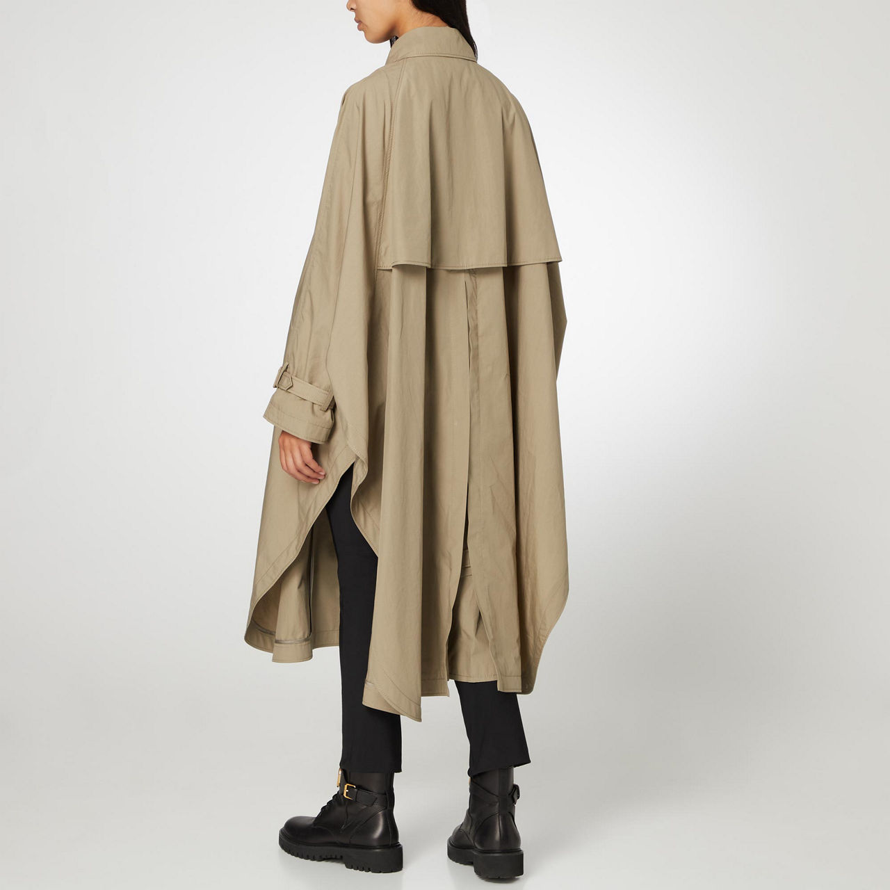 London Archive Cape Trench Coat in Classic Camel main image 1