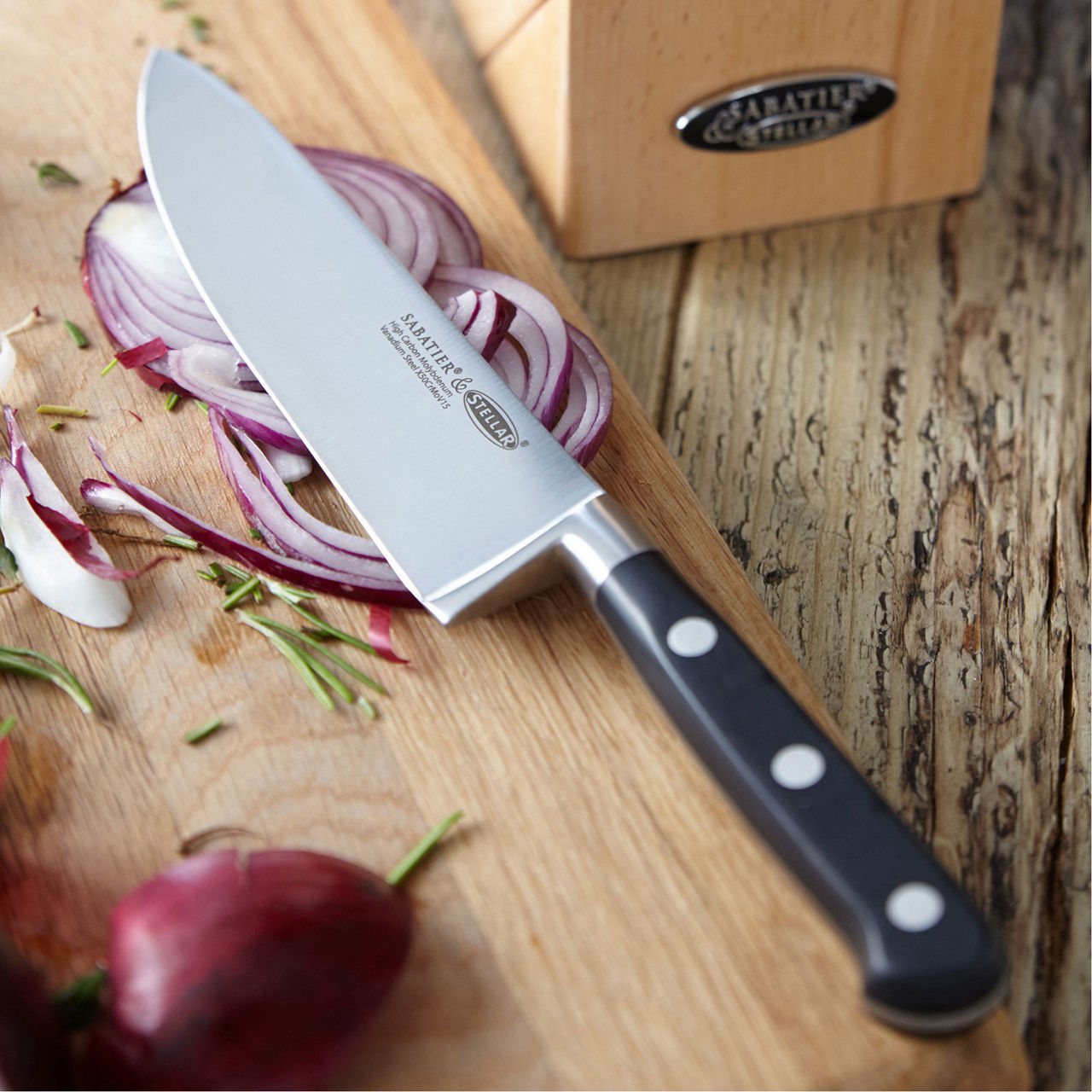 Sabatier IS FivePiece Knife Block Set