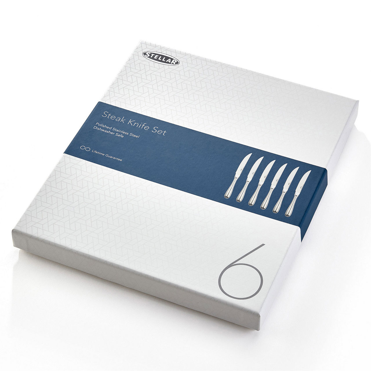 STELLAR Kitchen SixPiece Steak Knife Set