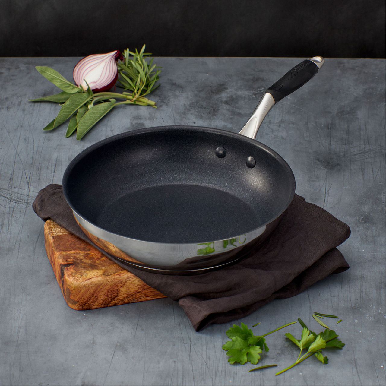 James Martin JM Five-Piece Saucepan Set