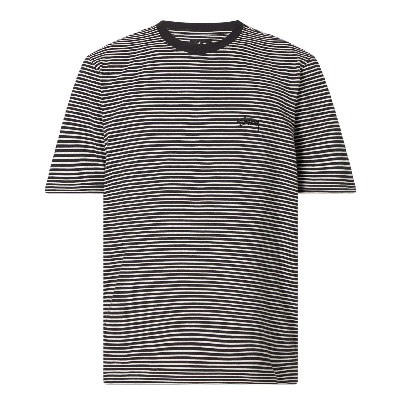 STUSSY Mini Stripe Crew T-shirt