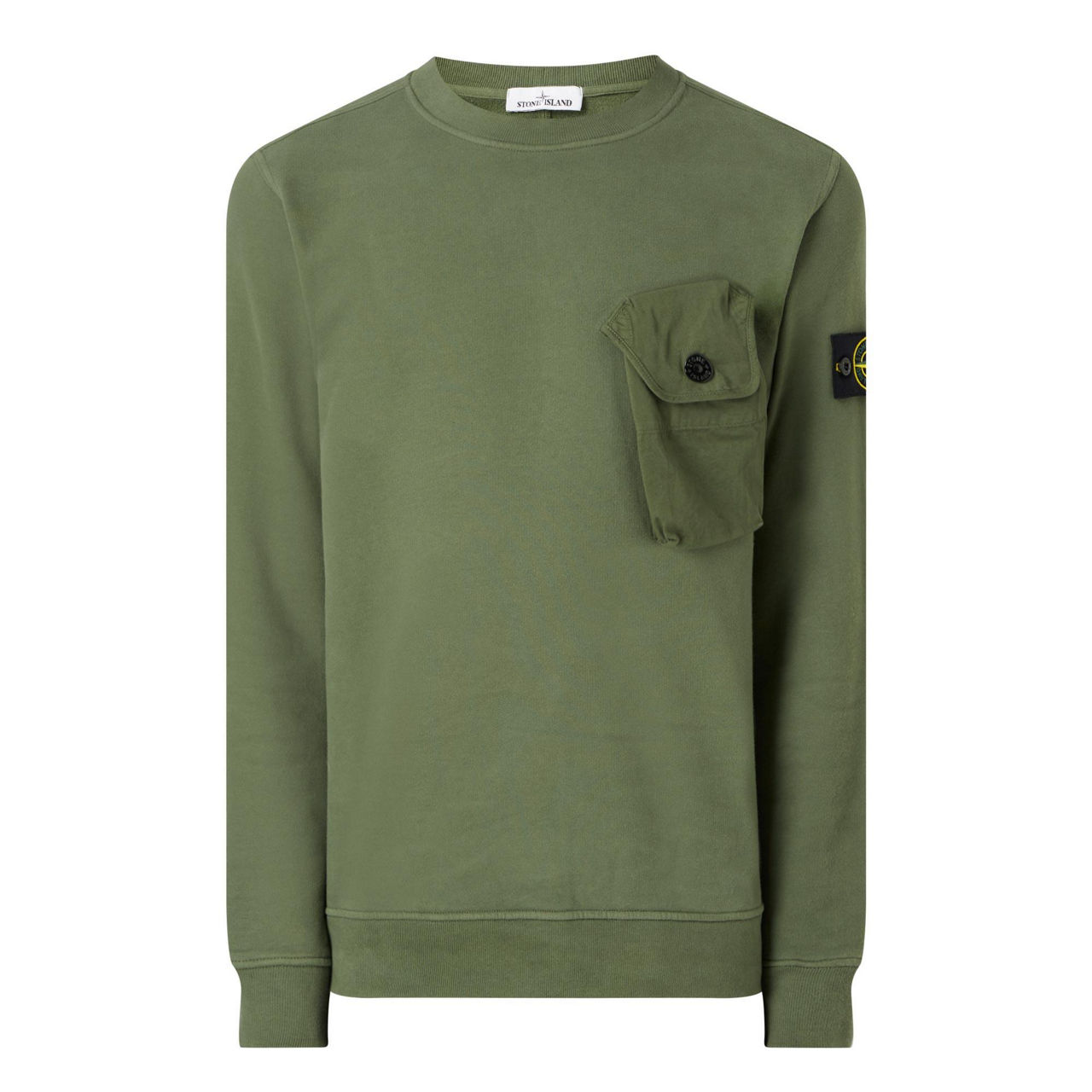 Stone island chest pocket sweatshirt sale