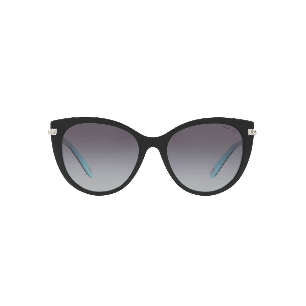TIFFANY CO. Cat Eye Sunglasses TF4143B 55 BLACK
