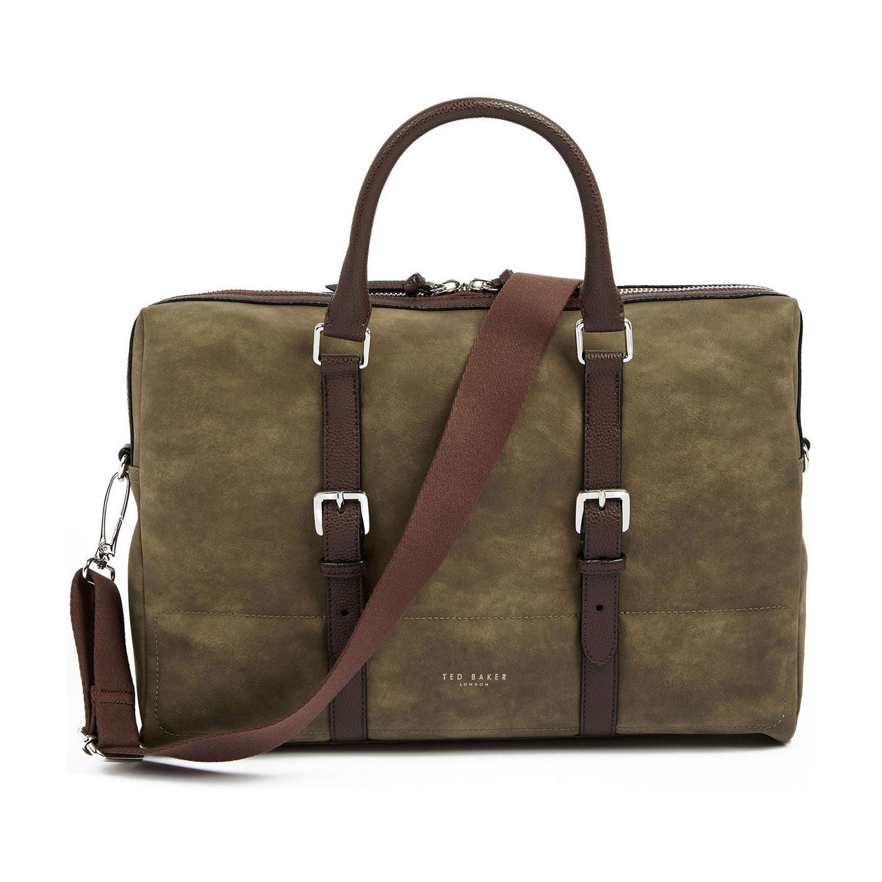 Ted baker nubuck store document bag