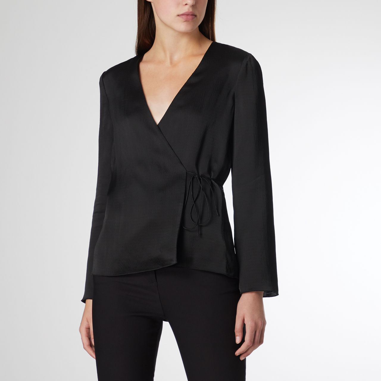 wrap tie jacket