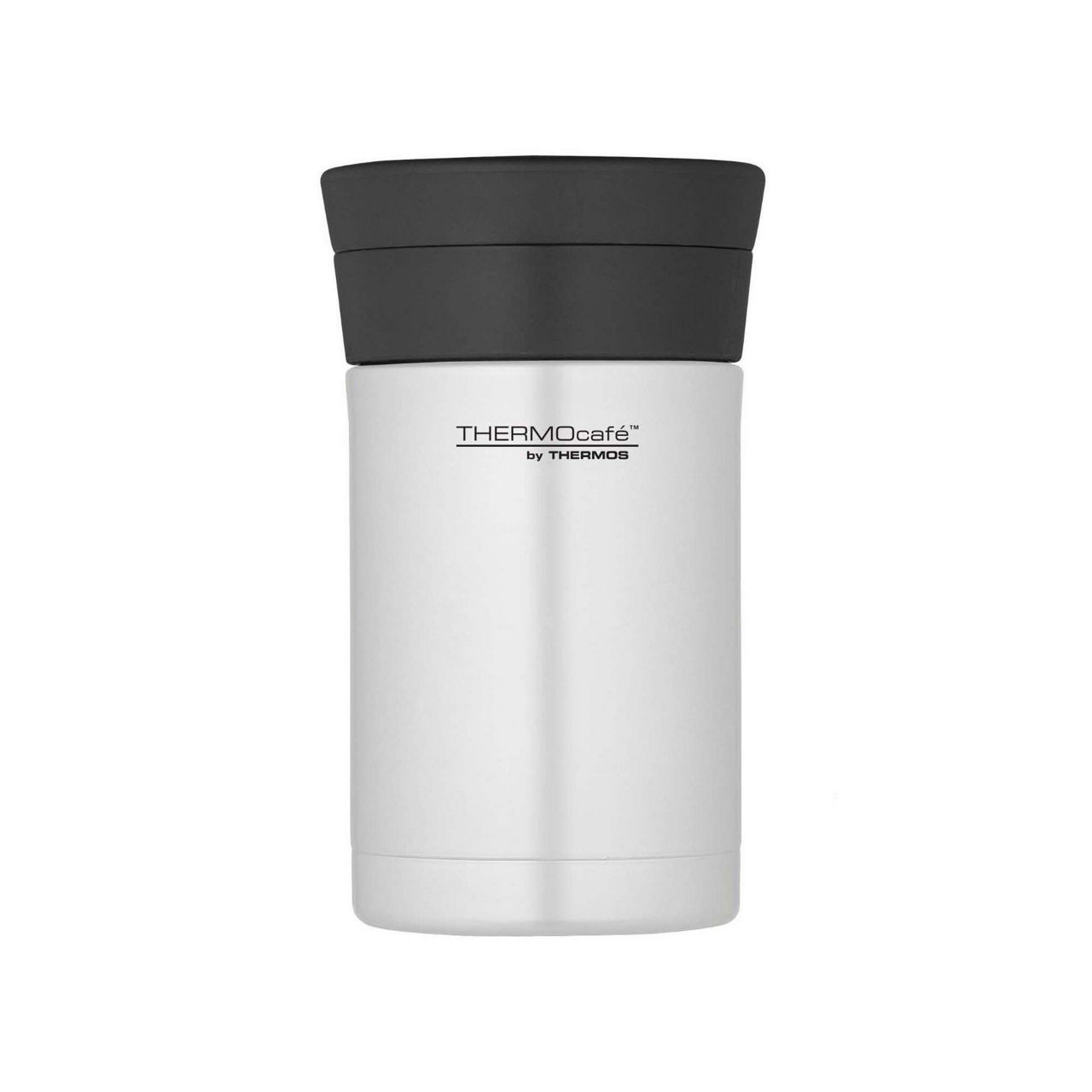 Thermos Thermocafe Stainless Steel Vacuum Insulated Slimline Flask 500mL -  Black