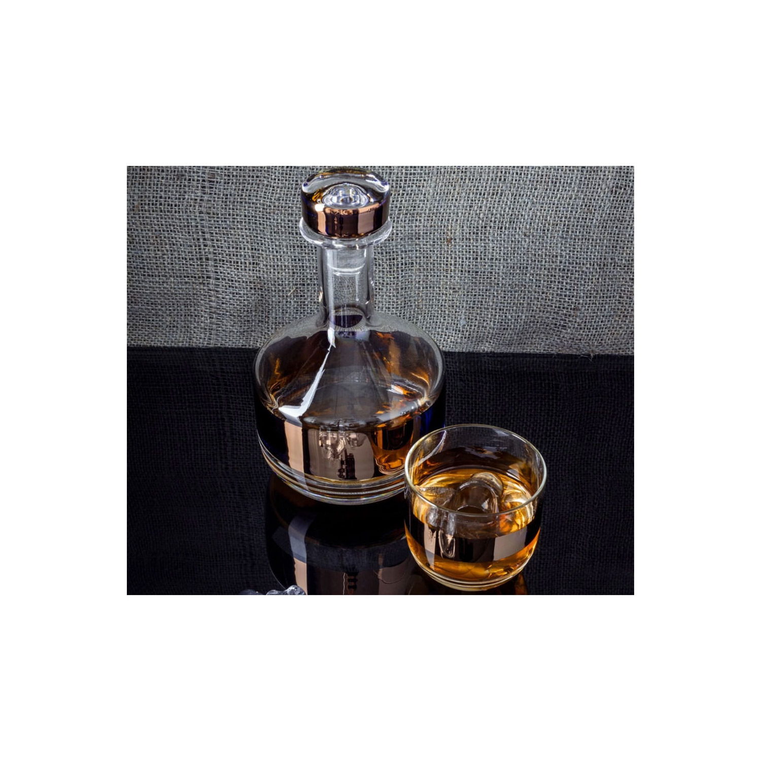 Tank Copper Whiskey Decanter