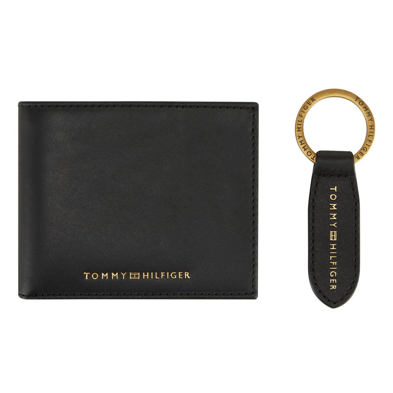 TOMMY HILFIGER Logo Wallet Fob Gift Set