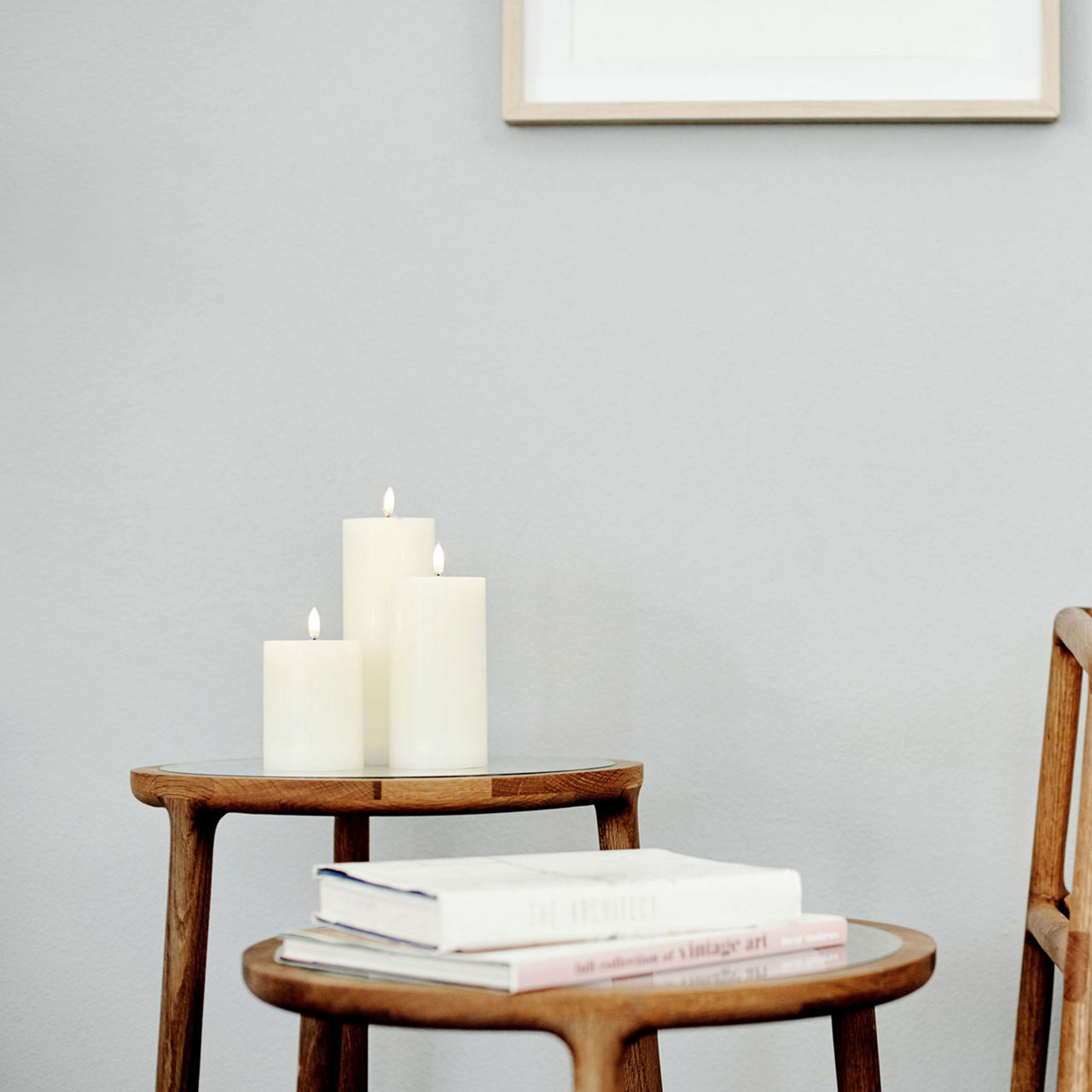 UYUNI Uyuni 15cm Thre Flame LED Pillar Candle