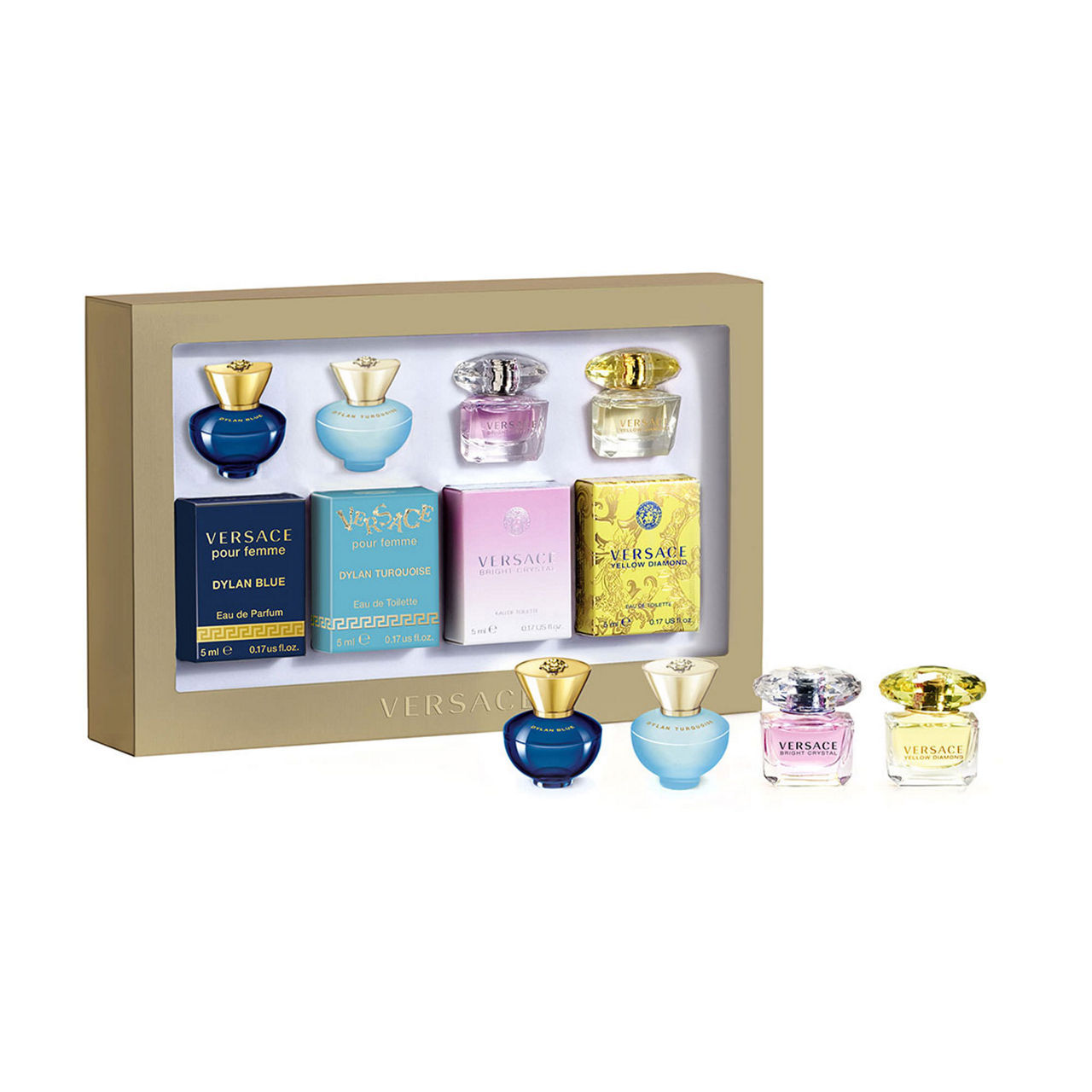 Versace womens hot sale miniature gift set