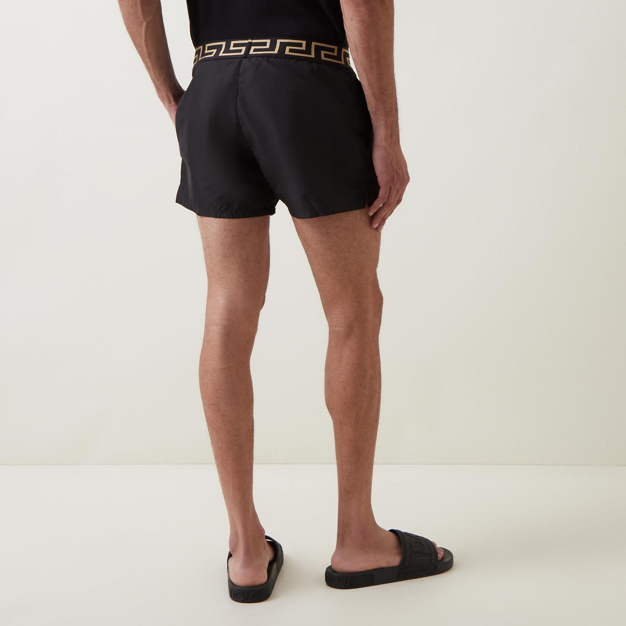 VERSACE Greca Border Swim Shorts