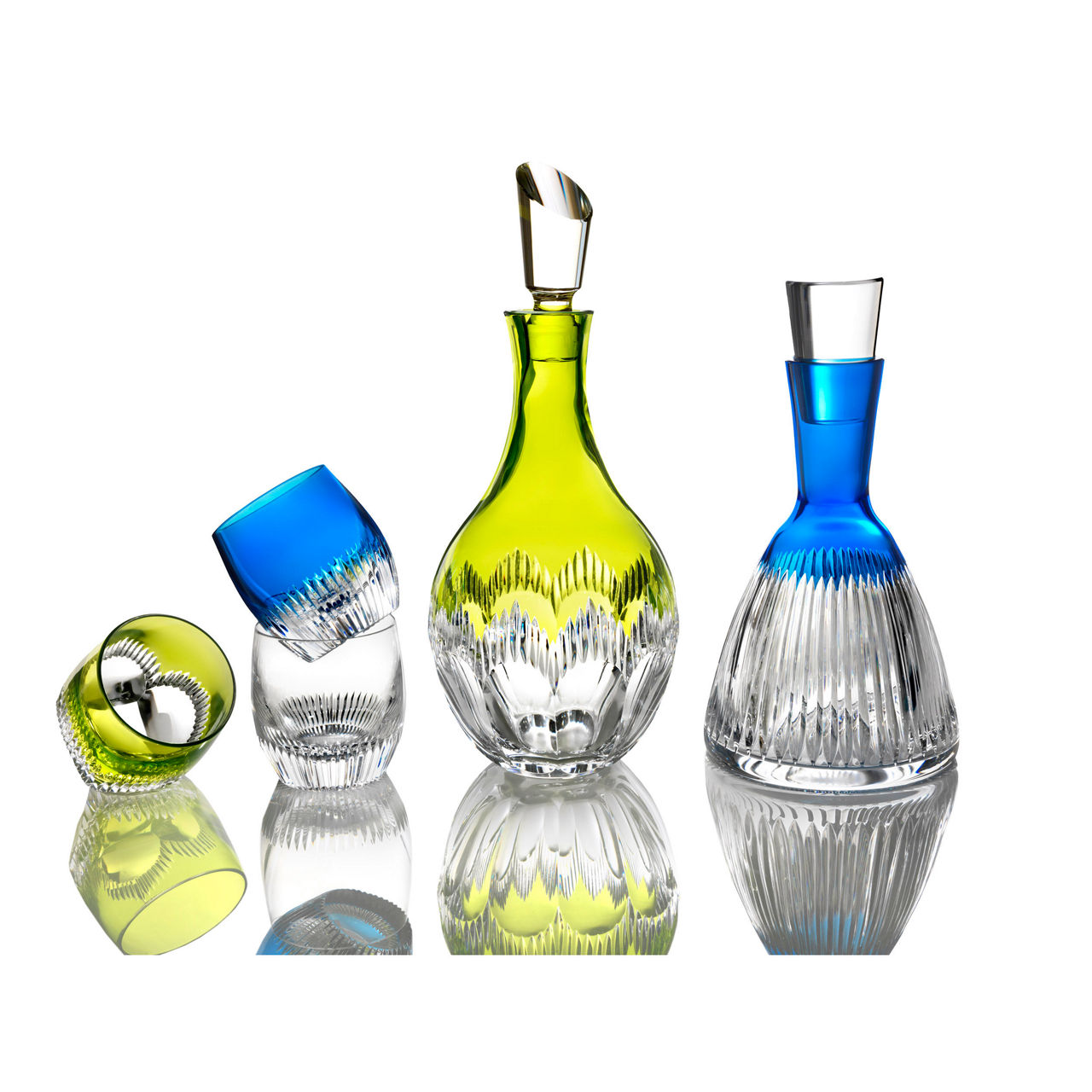 Four Mixology Shot Glasses