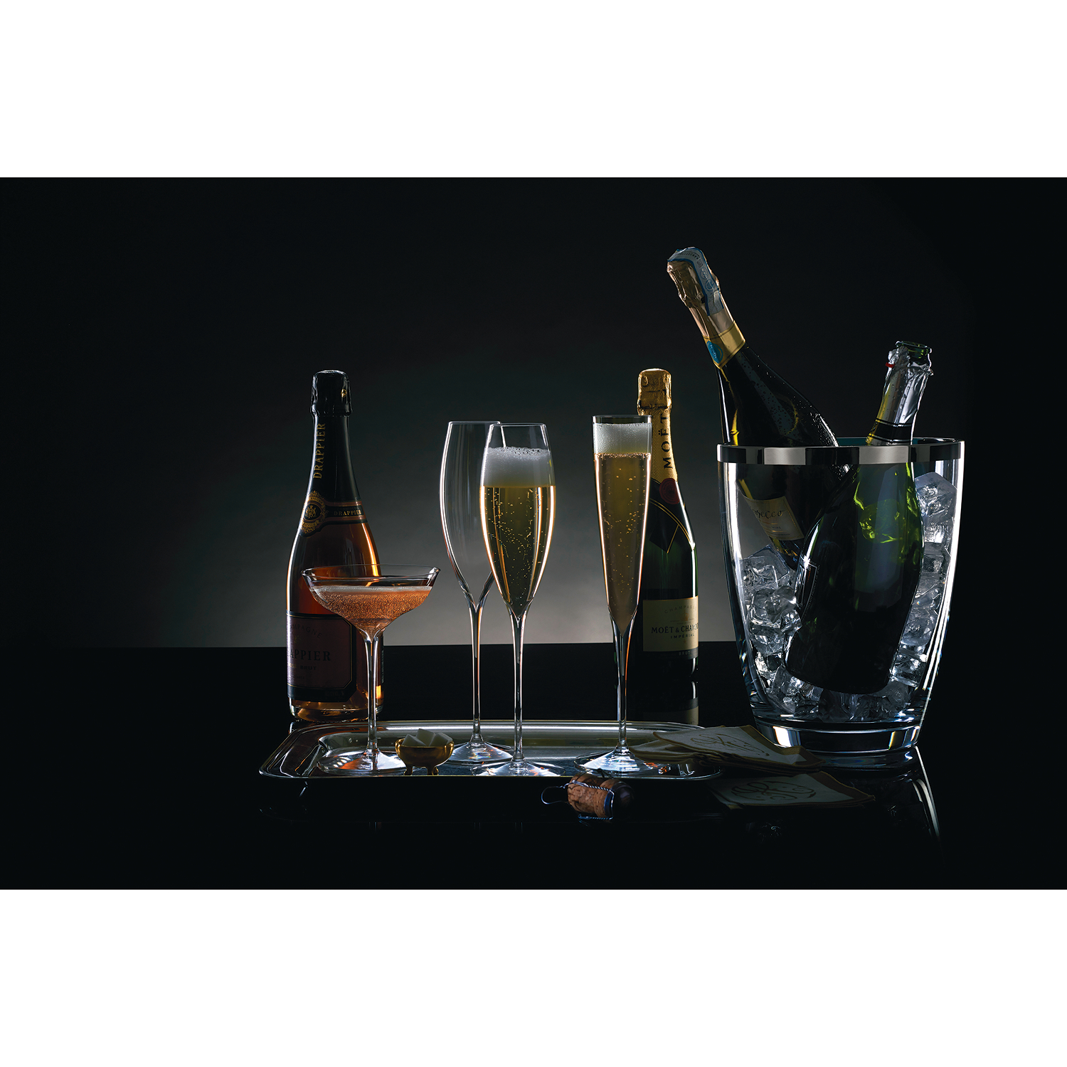 Two Elegance Classic Champagne Flutes