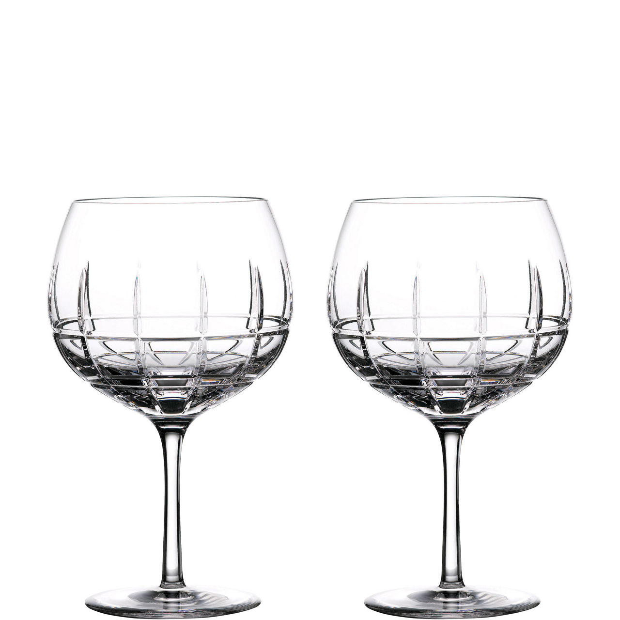 Waterford Crystal Irish Lace Crystal White Wine Glasses, Set of 2