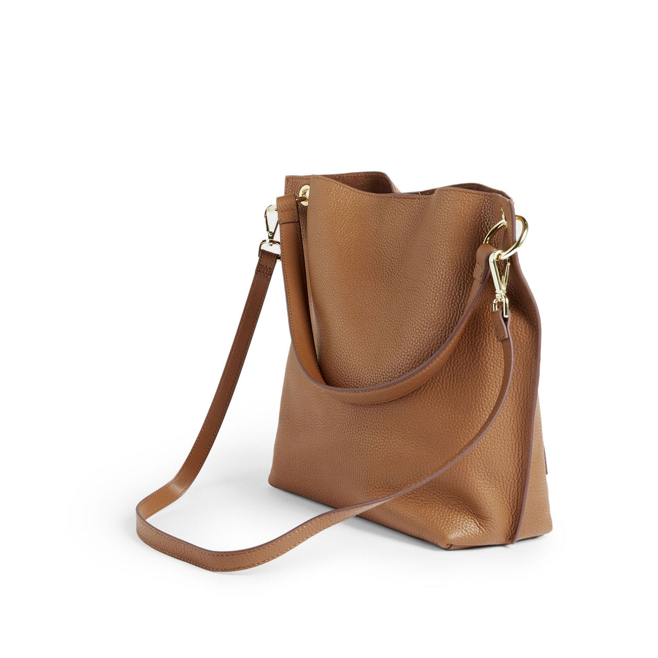 cafrin zip detail hobo bag