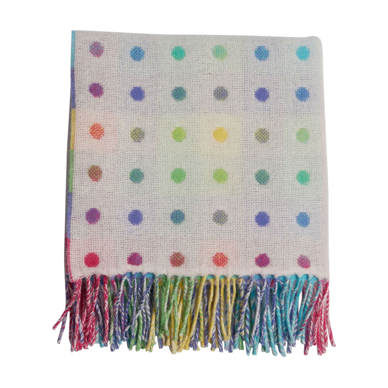 Foxford Rainbow Spot Baby Blanket